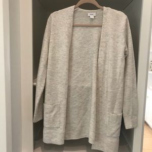 Light gray old navy cardigan
